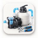 Pool Equipment Repair — Pumps, heaters, filters